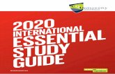 2020ATIONAL ESSENTIAL STUDY INTERN GUIDE · Connect with national and international organisations ... engagement and international outlook. OUR REPUTATION FOR EXCELLENCE A 5-STAR