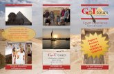 Egypt Experience - GnT Tours · 2019-08-30 · Egypt, and those who are up for a little adventure. Cairo & Luxor For details visit Egypt Experience . The Tour The GnT Egypt Experience