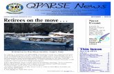 QPARSE Newsqparse-apperq.org/Newsletters/2014-Spring.pdfto breathtaking Sorrento and the Amalfi coast. Naturally such a ... follow-up to the Senior Tours' presentation last year, QPARSE