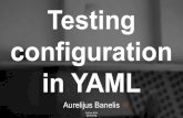Testing in YAML - Aurelijus Banelis · Project description Release history Download files Project links A Homepage Download Project description YAML is a data serialization format