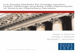 U.S. Equity Markets for Foreign Issuers: Public Offerings and Rule 144A Placements … · 2018-12-31 · prehensive overview of the issues arising in public offerings and private