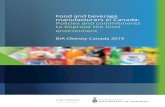 Food and beverage manufacturers in Canada: Policies and ...labbelab.utoronto.ca/wp...BIA-Obesity-Canada-Food... · The largest packaged food and beverage manufacturers in Canada (n=22)
