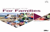 Victorian Budget 15I For Families · Epsom Primary School Geelong High School Kalianna Special School (planning only) ... Emergency services Buninyong CFA Station Huntly Fire Station