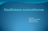 Antti Parpo Sosiaali- ja terveysjohtaja Rauman kaupunki ... · Toimeentuloturvajärjestelmä mahdollistaa (kannustinloukut) Läheisten hoiva Työttömän työmarkkinaresurssit Koulutus