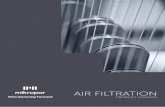 AIR FILTRATION - Mikropor · Mikropor is equipped with complete EN 779:2012 / ISO 16890 test system to develop new products for market needs, improve performance of existing products