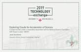 Exploring Clouds for Acceleration of Science · 2019/12/11  · AWS FPGAs + Google Machine Learning Framework AWS FPGAs, GPUs + Tensor Flow Machine Learning in GCP. Computer Vision,
