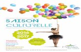 SAISON CULTURELLE - Mauves-sur-Loireles spectacles au vallon JOURNÉES DU PATRIMOINE 18 septembre 2016 RIMO 24 septembre 2016 ARIA LACHRIMAE CONSORT 7 octobre 2016 HUMAN (FILM) 9 décembre