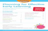 Planning for Effective Early Learningfplreflib.findlay.co.uk/books/1/FilesSamples/... · ISBN 978-1-909280-23-6 2012 EYFS. 2 Early Childhood Essentials series: Planning for Effective