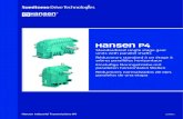 Standardized single stage gear units with parallel shafts ...tshamsoo.com/userfiles/Hansen/Hansen P4 Single Stage.pdf · Phone: +49 8136 66-0 | Fax: +49 8136 5771 marktind@sce-cyclo.com