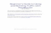 Beginner’s Guide to Building Traffic with FeedBurnermerlesworld.com/e-books/feedburner-guide.pdf · Earn a Little Money on the Side ... Depending on your blogging software or the
