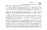 Fraunhofer IISB, Pressemitteilung, 1. Juli 2009 DGKK ... · der Deutschen Gesellschaft für Kristallwachstum und Kristallzüchtung e.V. (DGKK). 50 Teilnehmer, vorwiegend Ingenieure