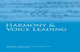 Harmony and Voice Leadingdl.booktolearn.com/ebooks2/art/music/9780495189756_harmony_an… · Harmony & Voice Leading, Fourth Edition Edward Aldwell, Carl Schachter, and Allen Cadwallader