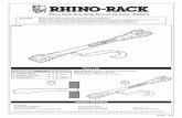 Rhino Rack Bow Strap Bonnet Tie Down (RBAS1)vpm.cdn.rhinorack.com.au/Instructions/Accessories/RBAS1.pdfPage 3 of 5 Rhino Rack Bow Strap Bonnet Tie Down (RBAS1) Fitting instructions
