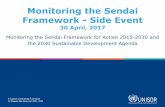 Sendai Framework Monitor - Prototype · 2017-05-03 · • Design phase, prototype presented for validation by Member States at the Global Platform for DRR, May 2017 • Arab States
