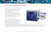 Laser Marking - Cencorp Automation OY · 2019-11-06 · Laser Marking. Lasers for Every Marking Application . Cencorp laser marking workstations can be equipped with fiber, solid