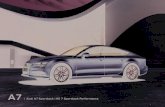 | Audi A7 Sportback | RS 7 Sportback Performance · 2020-07-21 · Audi A7 Sportback Formas puras, linhas limpas. O Audi A7 Sportback irradia entusiasmo. Logo acima dos vigorosos