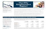 Monthly United States 3.7% Employment Report...2,000 overall, with 1,000 jobs added in education services and 1,000 jobs added in health services and social assistance. • Manufacturing