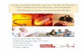 Understanding Health Literacy Skills of Patients with Cardiovascular … · 2018-03-02 · Health literacy in patients with cardiovascular disease and diabetes Health literacy is