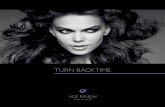 TURN BACK TIME - z-oneconceptusa · Elixir of youth Z210MATM0126 NO INHIBITION ARGOMENTARIO AGE RENEW EN.indd 2 27/01/15 17:47. ELIXIR ... apply to damp or dry hair, distribute and
