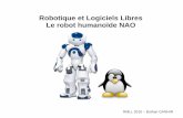 Robotique et Logiciels Libres Le robot humanoïde NAO2010.rmll.info/IMG/pdf/rmll2010_robotique_et_logiciels... · 2010-07-11 · NAO comporte les outils APT, on peut donc créer un