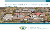 Annual Financial & Performance Report 2007/2008 · Mr J McMartin, BA App.Sc.(OT) Uni of SA (From 19/11/2007) DON - ILLOURA Residential Aged Care Ms C Delany, RN, BA Admin (NSG),Grad