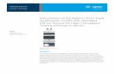 Robustness of the Agilent Ultivo LC/TQ for High-Throughput ... · The serum was then centrifuged for four minutes at 10,000 rpm, and 500 µL of serum supernatant was diluted with
