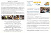 FEATURE ARTICLES IN THIS ISSUE: AMANI st th …...Celebration on May 18, 2019. This celebration hosted about 100 residents and partners (such as Habitat For Humanity and Northwestern