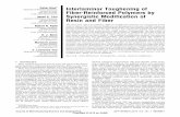 Interlaminar Toughening of Fiber-Reinforced …chemical bond between glass ﬁber and modiﬁed epoxy (not shown PSU Interlaminar Toughening of Fiber-Reinforced Polymers by Synergistic
