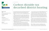 SUCCESS STORY: Carbon dioxide tax decarbed district heatingtask32.ieabioenergy.com/wp-content/uploads/2019/03/...district-heati… · heating (OECD Environmental Performance Reviews:
