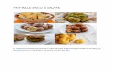 Blog di GialloZafferano - FRITTELLE DOLCI E SALATE...Frittelle di riso dolci è un altra ricetta di carnevale anche se queste frittelle sono preparate anche per San Giuseppe,deliziose
