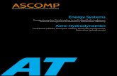 Energy Systems - ASCOMPascomp.ch/uploads/brochures/EnergyAeroHydro.pdf · Submarine hydrodynamics Land based vehicles The aerodynamics of land-based and aerospace vehicles, together