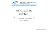 Automatisme Industriel lIntroduction Cours d’Automatique Industriel Un système à automatiser se décompose, de manière générale, en deux parties qui coopèrent : PO : Partie
