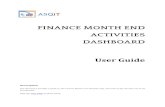 FINANCE MONTH END ACTIVITIES DASHBOARD · 1/10/2015  · The Finance Month End Activities dashboard gives user a quick access to specific areas to finish or ... ‘Journal Lines to