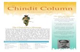 SPRING 2019 Chindit Column · PDF file 2 THE CHINDIT COLUMN SPRING 2019 Belated Birthday Wishes Thursday 11th October 2018 saw the 100th birthday celebrations for George Claxton, who