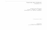 Tutorial de Python - Federal University of Rio de Janeirointervox.nce.ufrj.br/~josevanf/josevan/python21.pdf · Python tamb´em se adequa como linguagem de extens˜ao para customizar