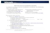 EMT Post Course Completion Checklist In order to receive a ... · EMT Post Course Completion Checklist In order to receive a course completion certificate, the following items are