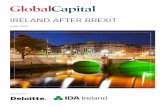 IRELAND AFTER BREXIT · Ireland after Brexit 2 Ireland in the Global Capital Markets tive, with recent indicators suggesting that we may be looking at growth of 4% or 4.1% in 2017.