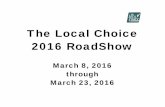 The Local Choice 2016 RoadSho...Direct Bill Groups with Direct Bill for Early Retirees and/or Medicare Eligible Retirees and/or COBRA Participants • Direct bill members receive their