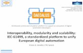Interoperability, modularity and scalability: IEC-61499, a ... · Interoperability, modularity and scalability: IEC-61499, a standardized platform to unify European digital automation