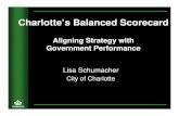 Charlotte’s Balanced Scorecard - Vincent Gaspersz · Charlotte’s Balanced Scorecard How it Works. Implementation • Developing Departmental Scorecards • Integrating Budget
