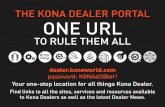 THE KONA DEALER PORTAL ONE URLdownloads.konaworld.com/dealers/DealerPortalPresentation.pdf · upcoming dealer newsletter. Note: for security reasons, access to the Warranty Claim