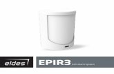 EPIR3 - moretonalarms.com · 2014-08-06 · EN 5 5 EPIR3 User Manual v1.2 Components of the EPIR3 security system 4 2 1 3 5 7 INSIDE VIEW GSM 16 12 9 13 10 11 8 6 12 14 13 17 15 18