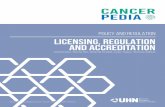 POLICY AND REGULATION LICENSING, REGULATION AND ACCREDITATION · licensing, regulation and accreditation a. introduction b. carcinogens and carcinogenic exposure 1. classification