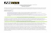 ANSYS, INC. FOURTH QUARTER AND FISCAL YEAR ...ANSYS, INC. FOURTH QUARTER AND FISCAL YEAR 2016 EARNINGS ANNOUNCEMENT PREPARED REMARKS February 22, 2017 ANSYS is providing a copy of