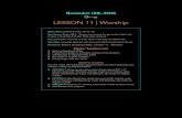LESSON 11 | Worshipstorage.cloversites.com/pinedalechristianchurch...LESSON 11: Worship | EARLY ELEMENTARY 6 . Option 3: Worship Poem (15 min) Supplies: Worship Poem sheet (one per