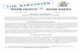 NEW WORK GROUPS ANNOUNCED - Warm Hearts, Warm Babieswarmheartswarmbabies.org/wp-content/uploads/2017/... · 9/8/2017  · Arvada Recreation Center - November 2nd, 3rd, & 4th St. Martha’s