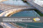 CONCRETE WATER CONTAINMENT STRUCTURES€¦ · Waterproofing is built right into the concrete, eliminating the need for membranes. Kryton’s Krystol® technology provides excellent