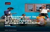 Le point sur le secteur : Les services d’argent mobile · 2019-04-24 · le programme mobile money bÉnÉficie du soutien de la fondation bill & melinda gates, de la fondation mastercard