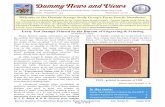 Dummy News and Views · 2016-11-25 · Dummy News and Views the Newsletter of the United States Stamp Society -Dummy Stamps Study Group Issue Number 44 Summer 2016 Early Test Stamps