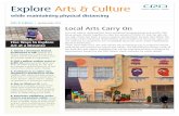 Explore Arts & Culture - CRD€¦ · Arts & Culture | Updated July 2020 MAKE/SPACE Mural Project. Artist: Andréa Searle / Open Space Artist Run Centre Five Ways to Explore Art at